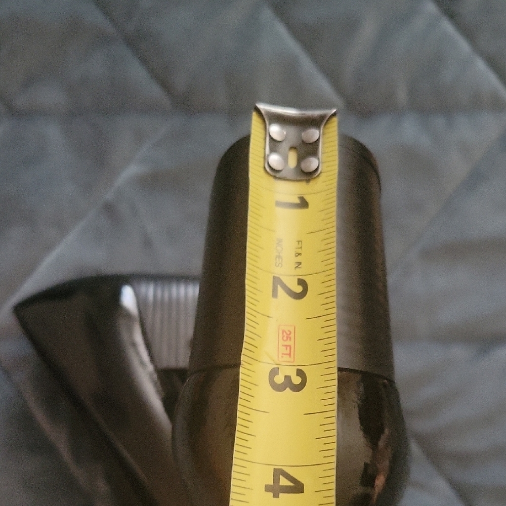 NWT Kenneth Cole Reaction Black Leather Loafer Heels - Picture 8 of 8